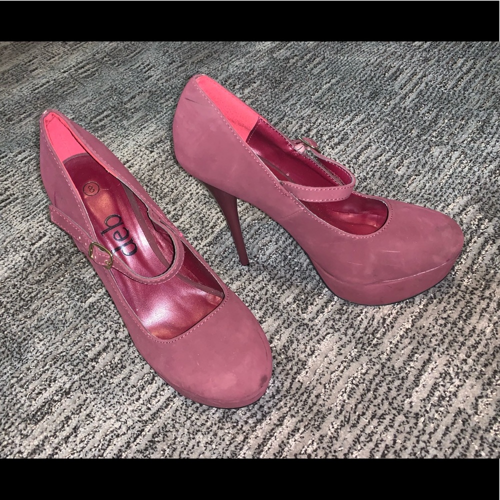 Deb Maroon Heels